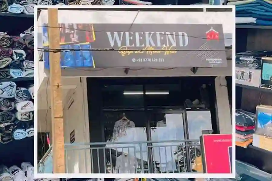 WEEKEND mens wear ponkunnam